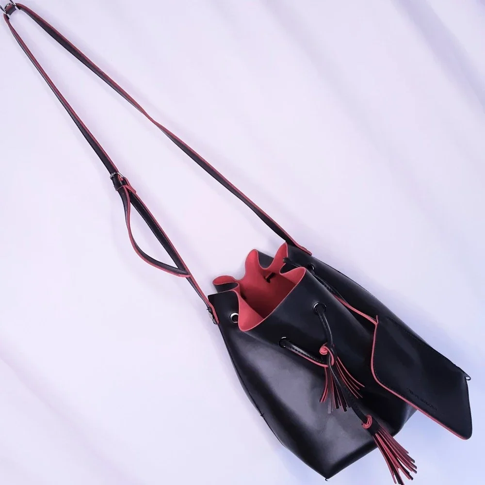 💎Steve Madden Bag Hobo Crossbody With Drawstring Closure and Coin Purse